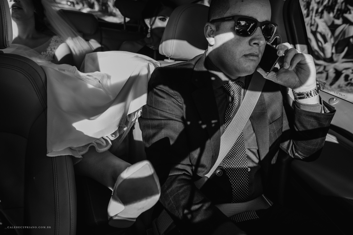 Noiva indo espaço villa regia