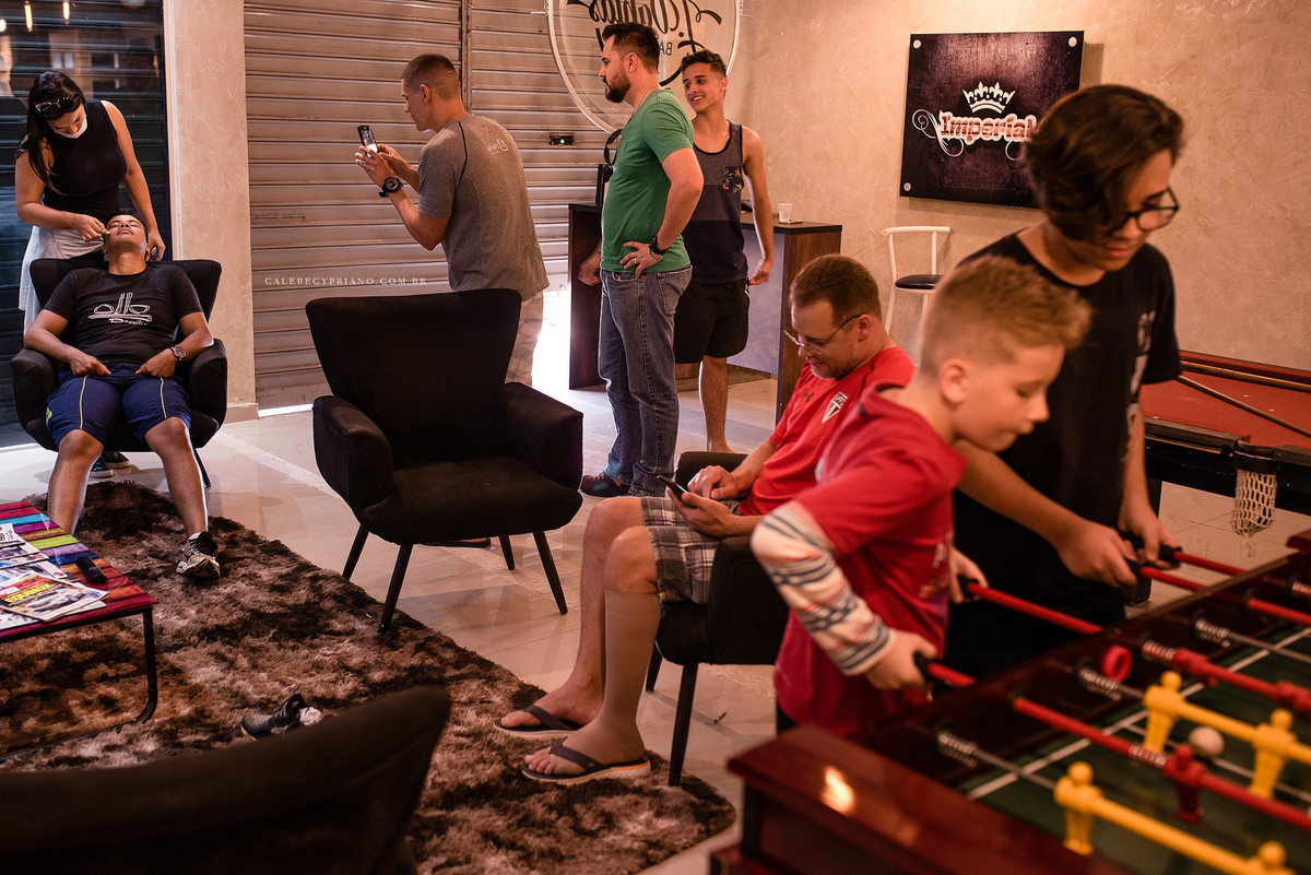 Padrinhos barbearia imperial sobradinho 