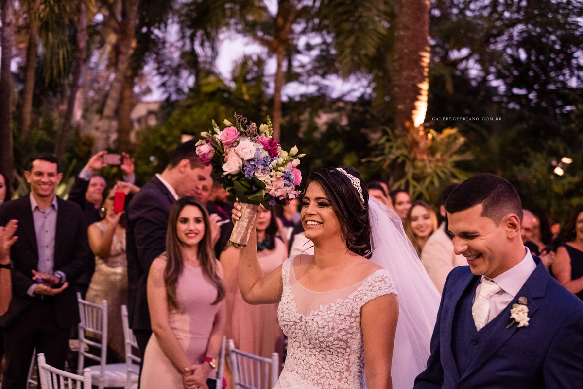 Saída cerimônia espaço Spazio Villa Regia 