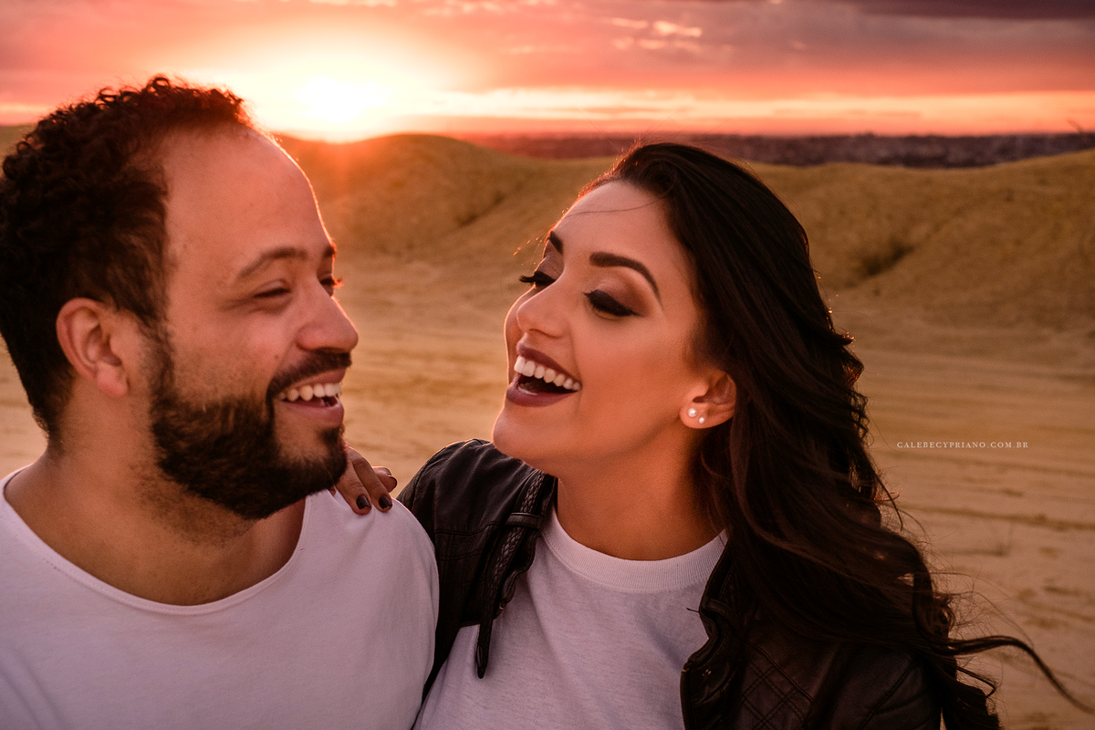 casal ensaio por do sol deserto brasilia