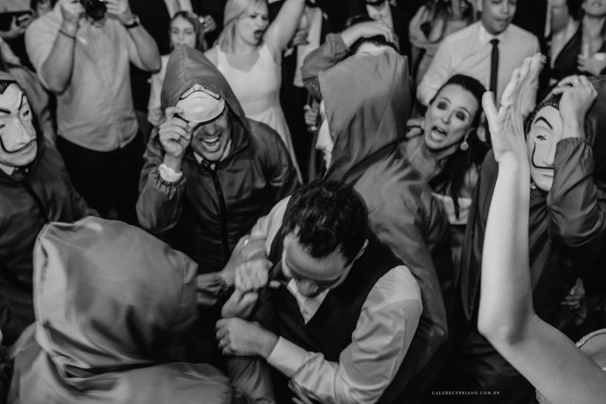 noivos spazio villa regia la casa de papel