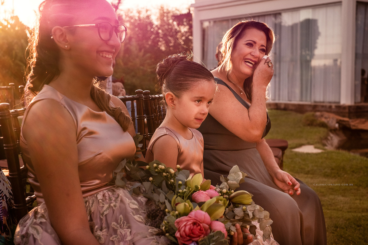 madrinhas chorando catetinho hall