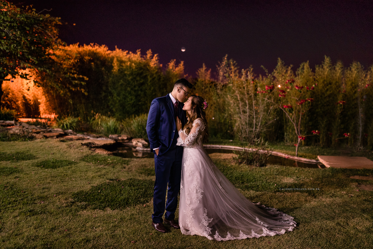 noivos a noite espaço catetinho hall