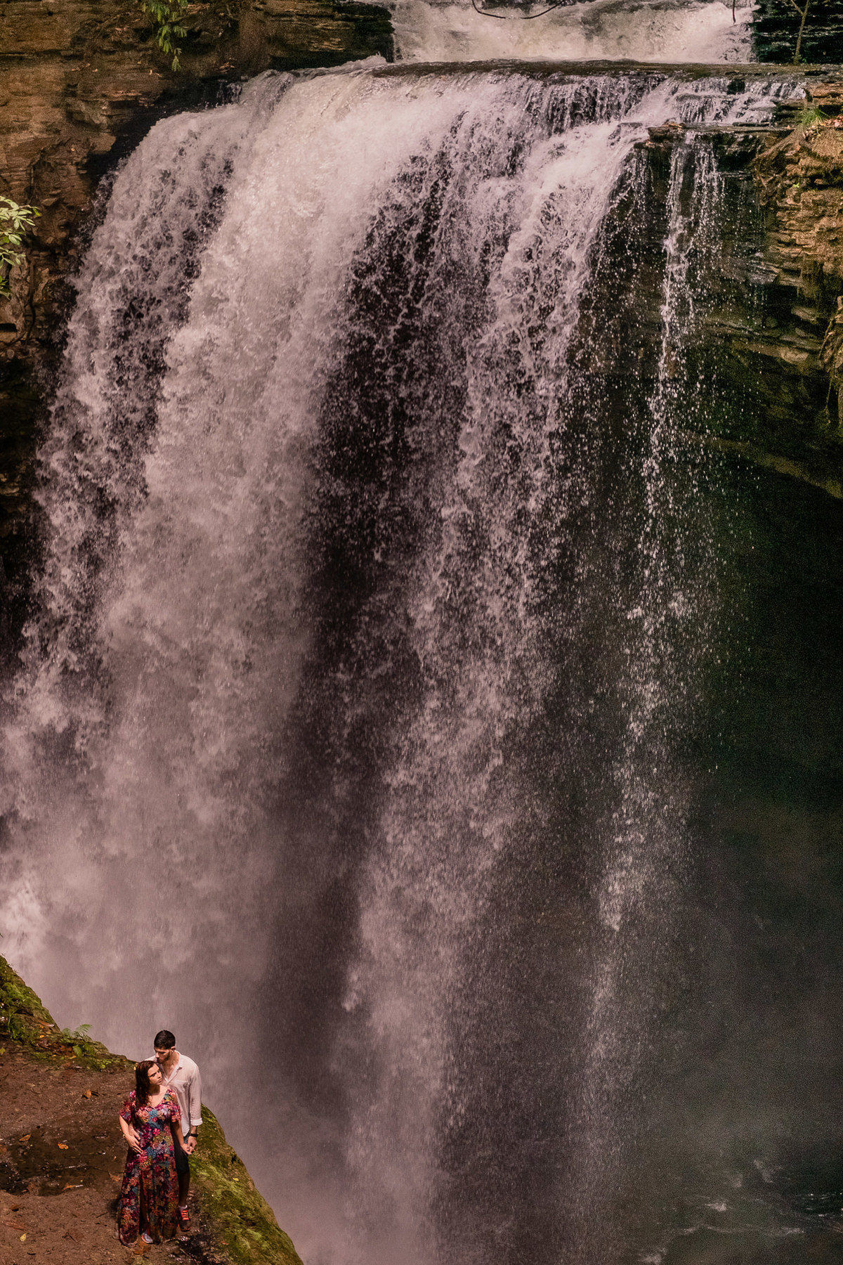 ensaio noivos cachoeira mambai