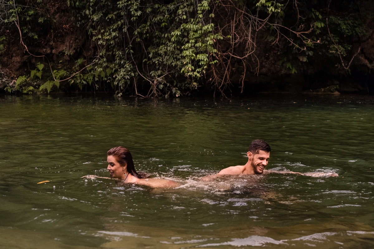 ensaio noivos paraíso cerrado mambai