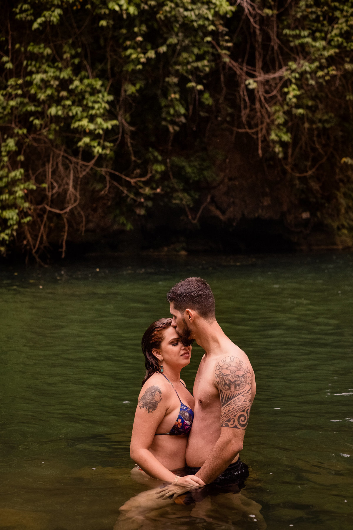 ensaio noivos paraíso cerrado mambai