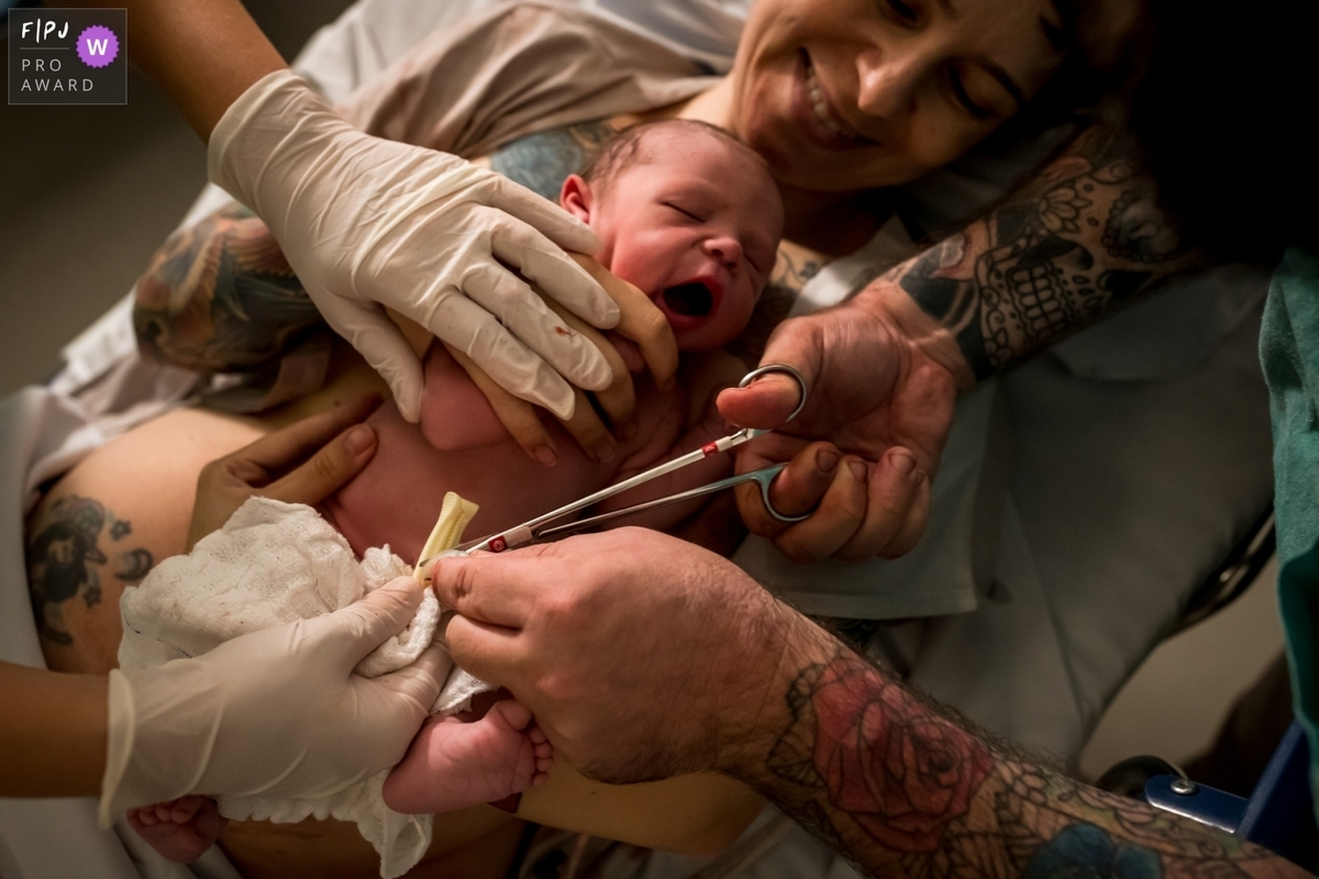 Concurso de Fotografia de Família - Categoria Parto