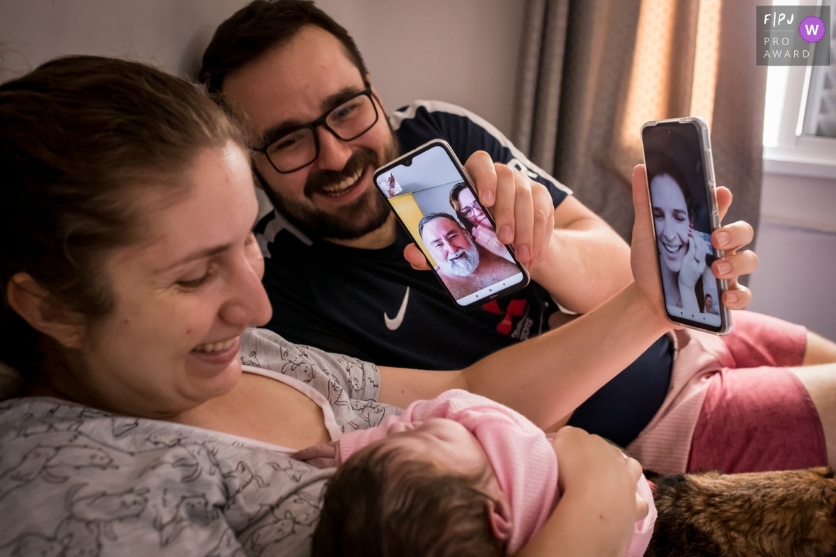 Concurso de Fotografia de Família - Categoria Parto