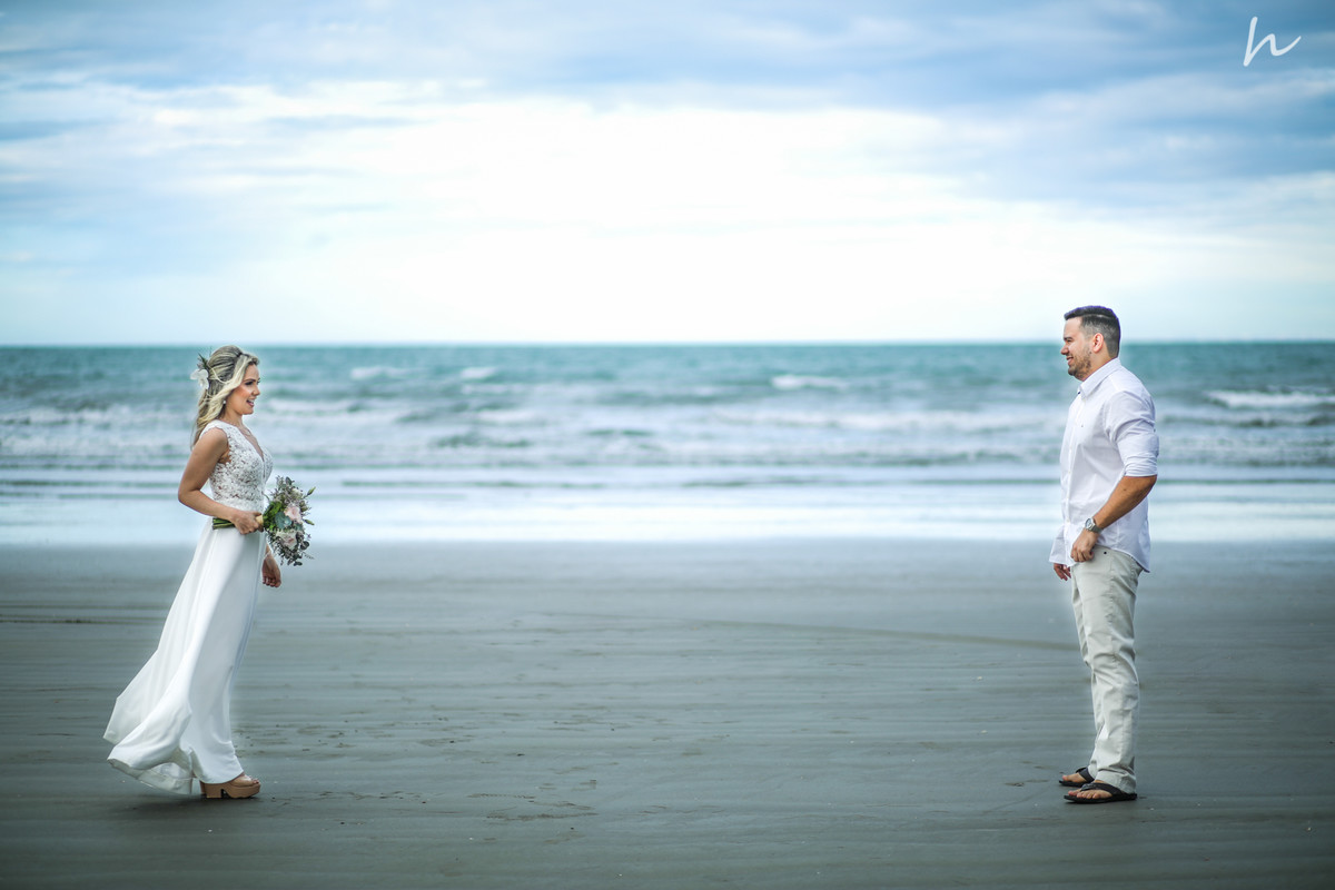 Ensaio fotográfico na praia