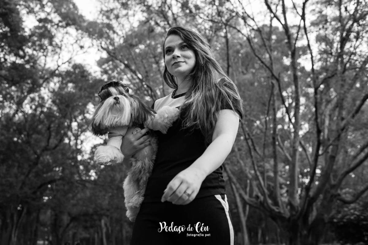 Ensaio Pet Shihtzu Parque Ibirapuera - SP