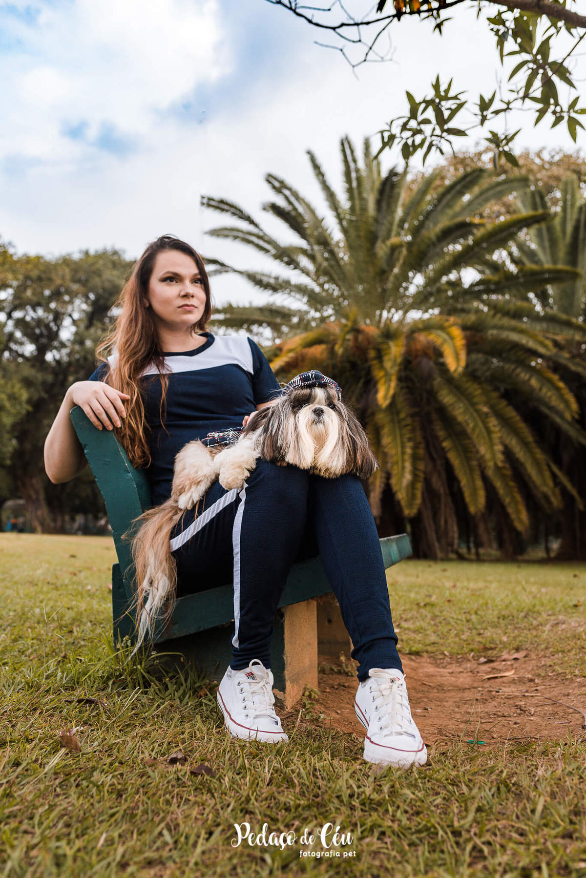 Ensaio Pet Shihtzu Parque Ibirapuera - SP