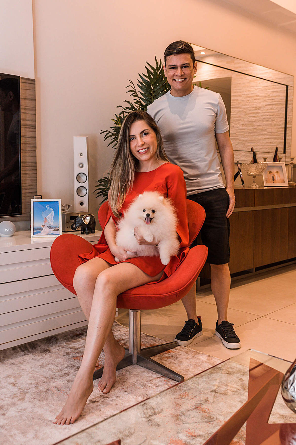 Foto Pet Spitz em casa Rio de Janeiro Lifestyle