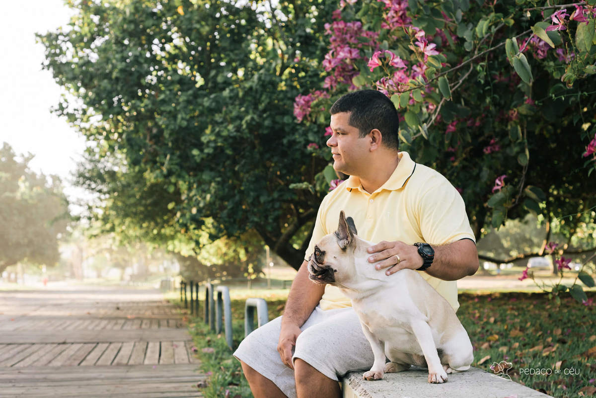ensaio externo pet em família rio de janeiro