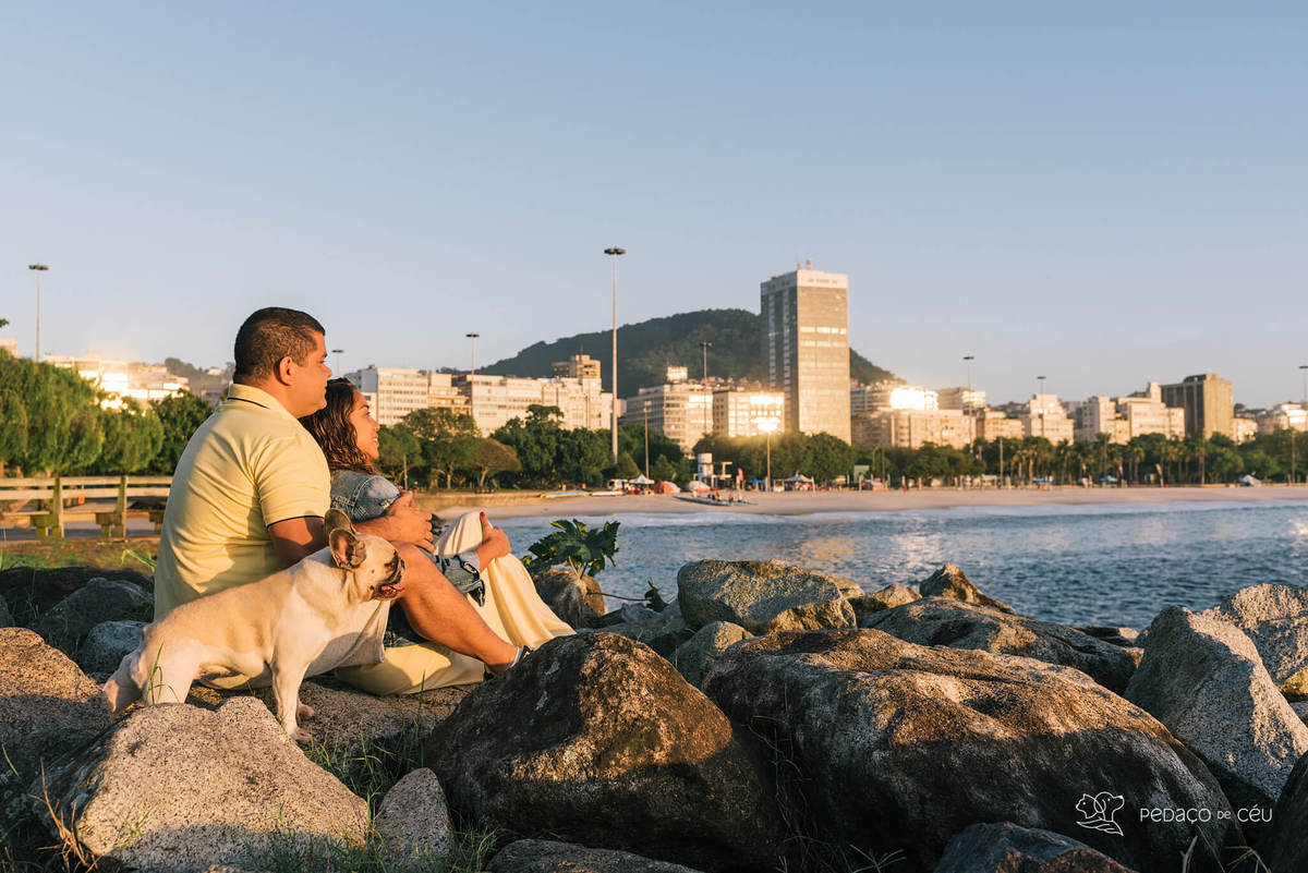 ensaio externo pet em família rio de janeiro