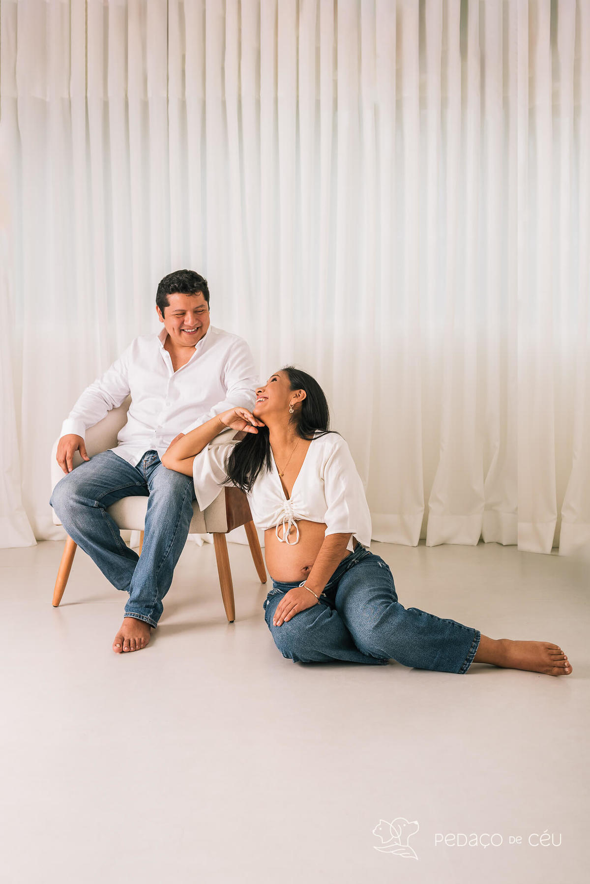 ensaio gestante com pet - Golden gestante