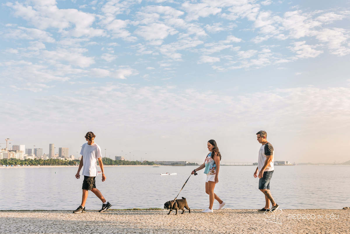 foto pet pug Aterro do Flamengo