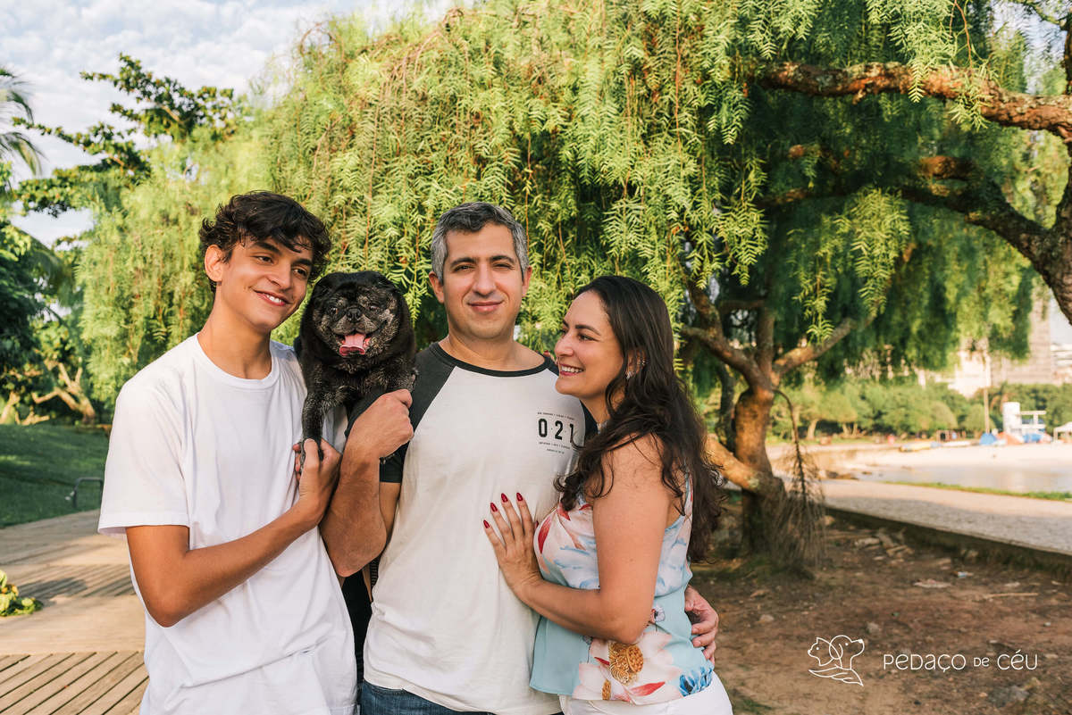 foto pet pug Aterro do Flamengo