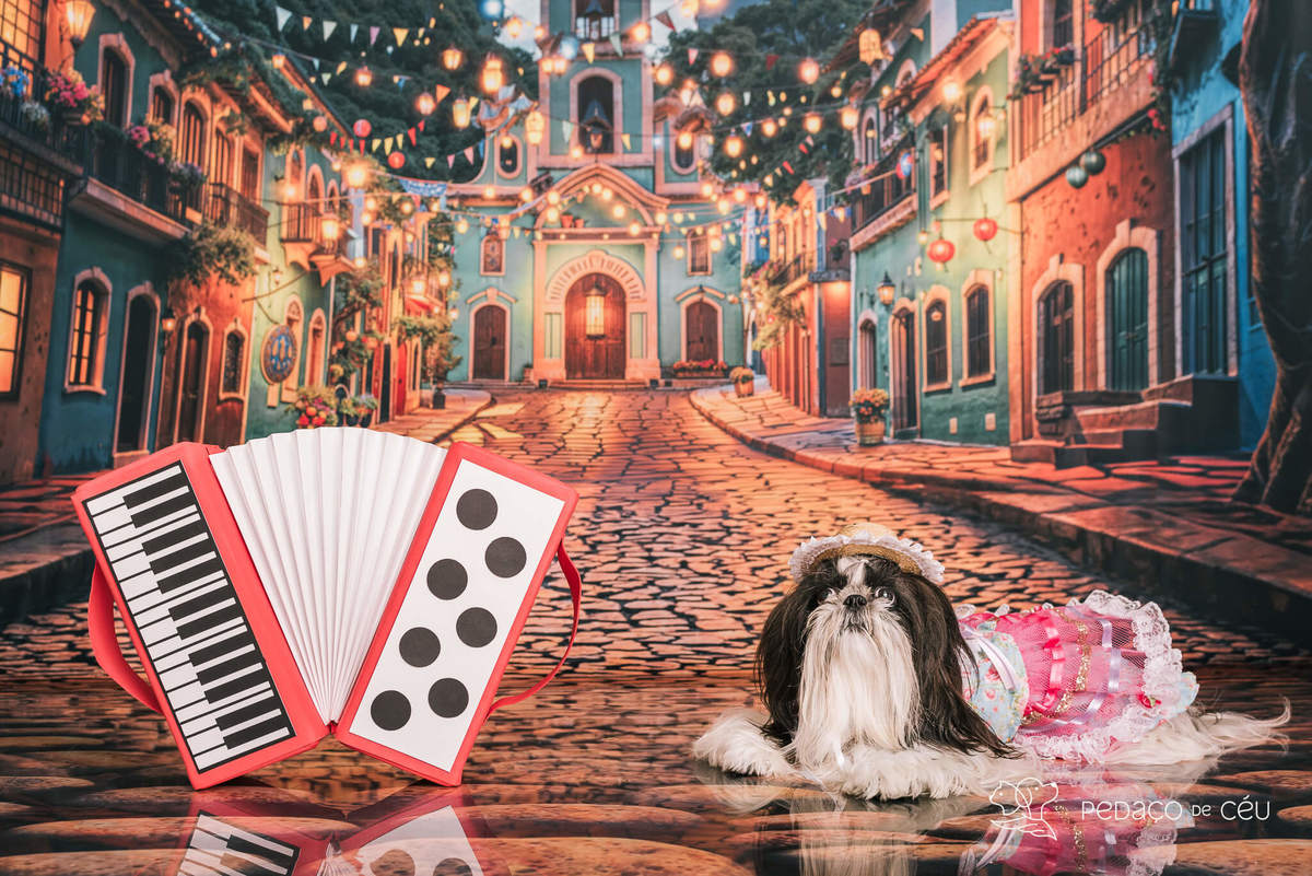 ensaio de aniversário pet shihtzu rj