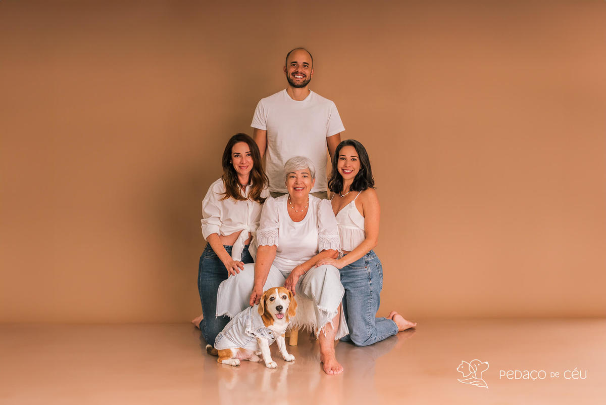 Ensaio pet estúdio Beagle Rio de Janeiro