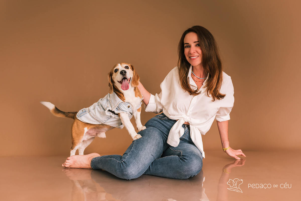 Ensaio pet estúdio Beagle Rio de Janeiro