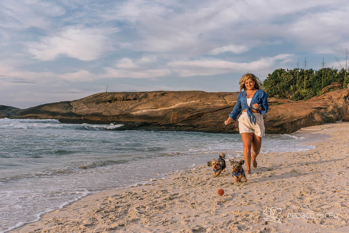 Ensaio yorkshire praia Arpoador