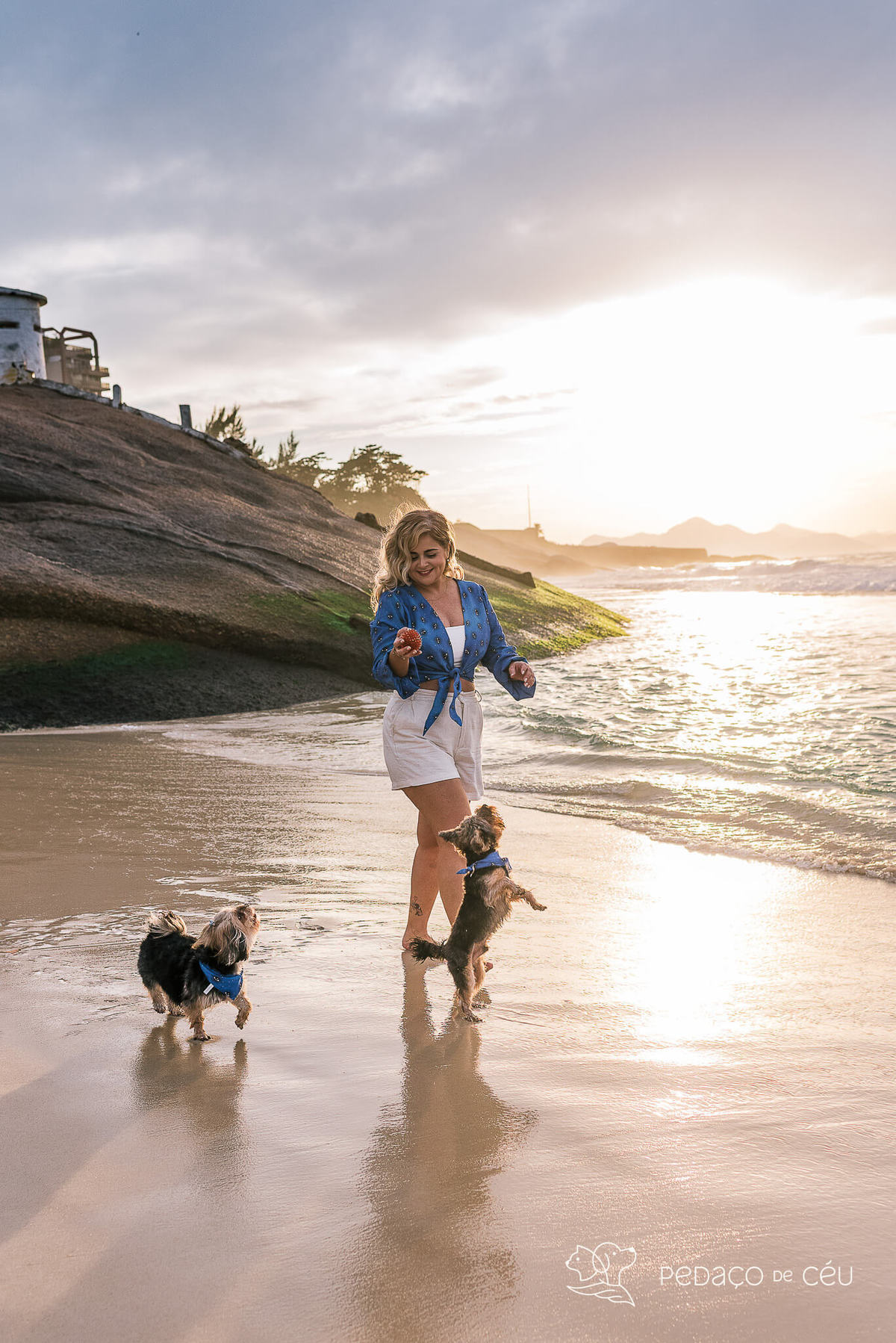 Ensaio yorkshire praia Arpoador