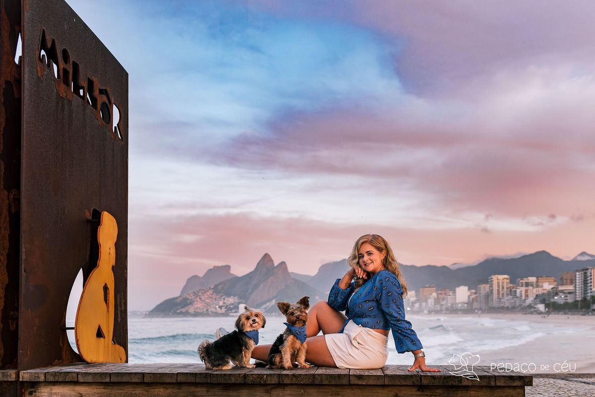 Ensaio yorkshire praia Arpoador