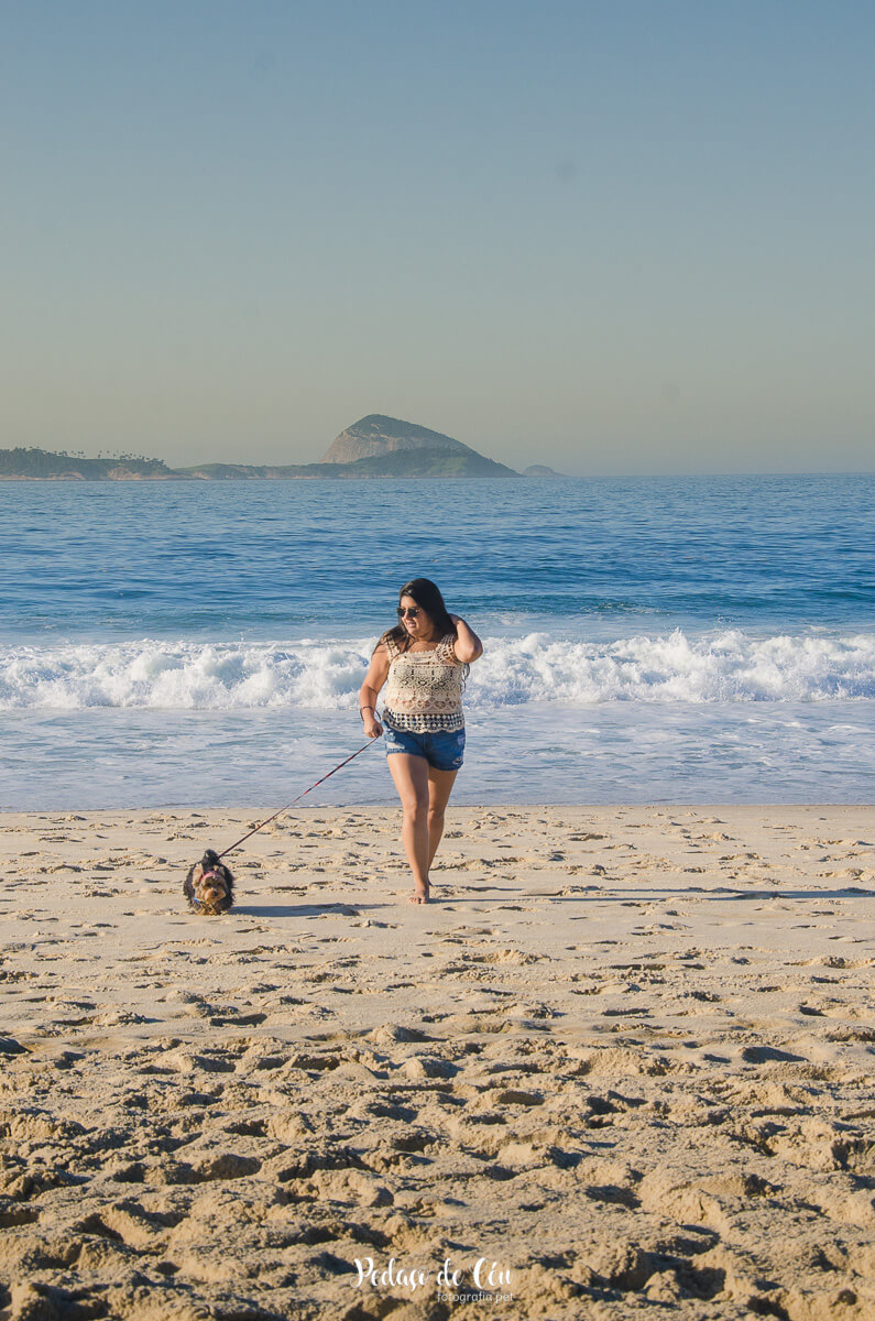 Ensaio Pet praia do Leblon Rio de Janeiro