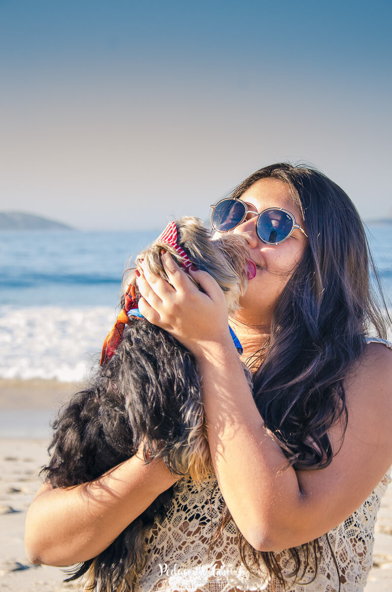 Ensaio Pet praia do Leblon Rio de Janeiro