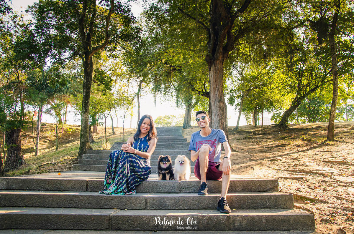 Ensaio pet família na quinta da boa vista rio de janeiro