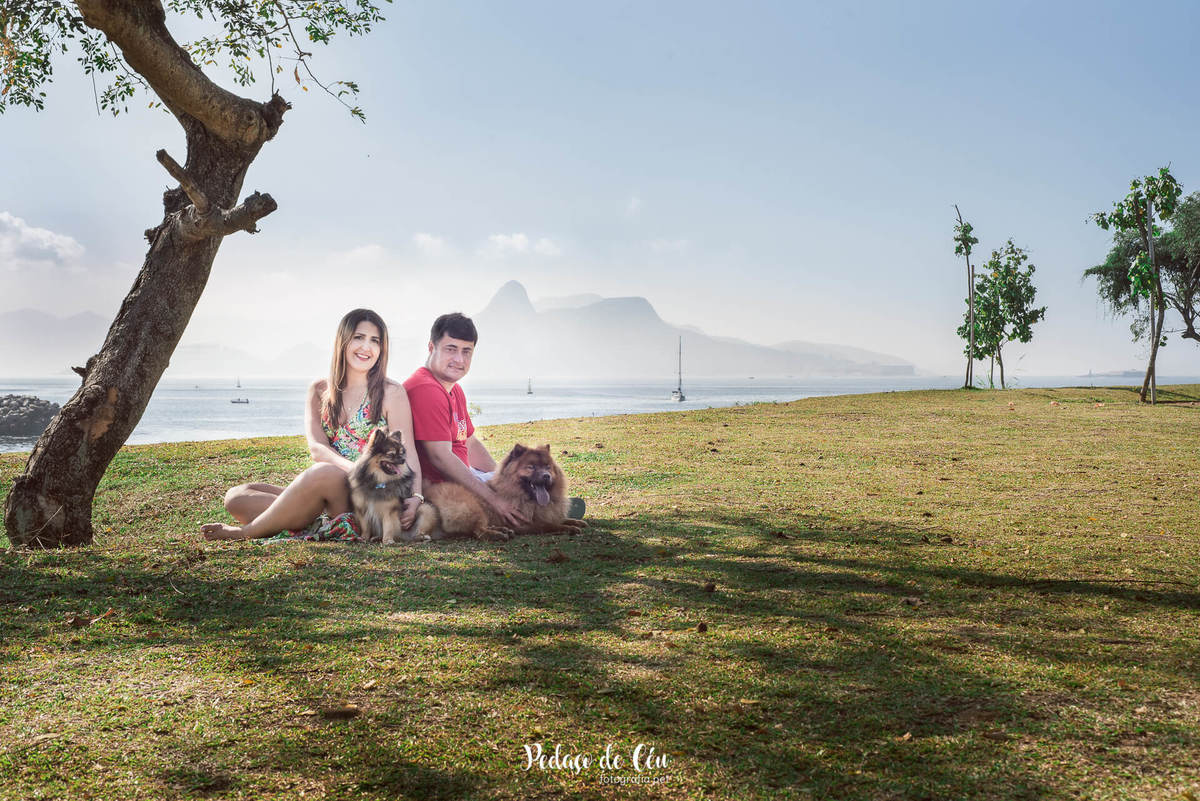 Ensaio pet na Marina da Glória