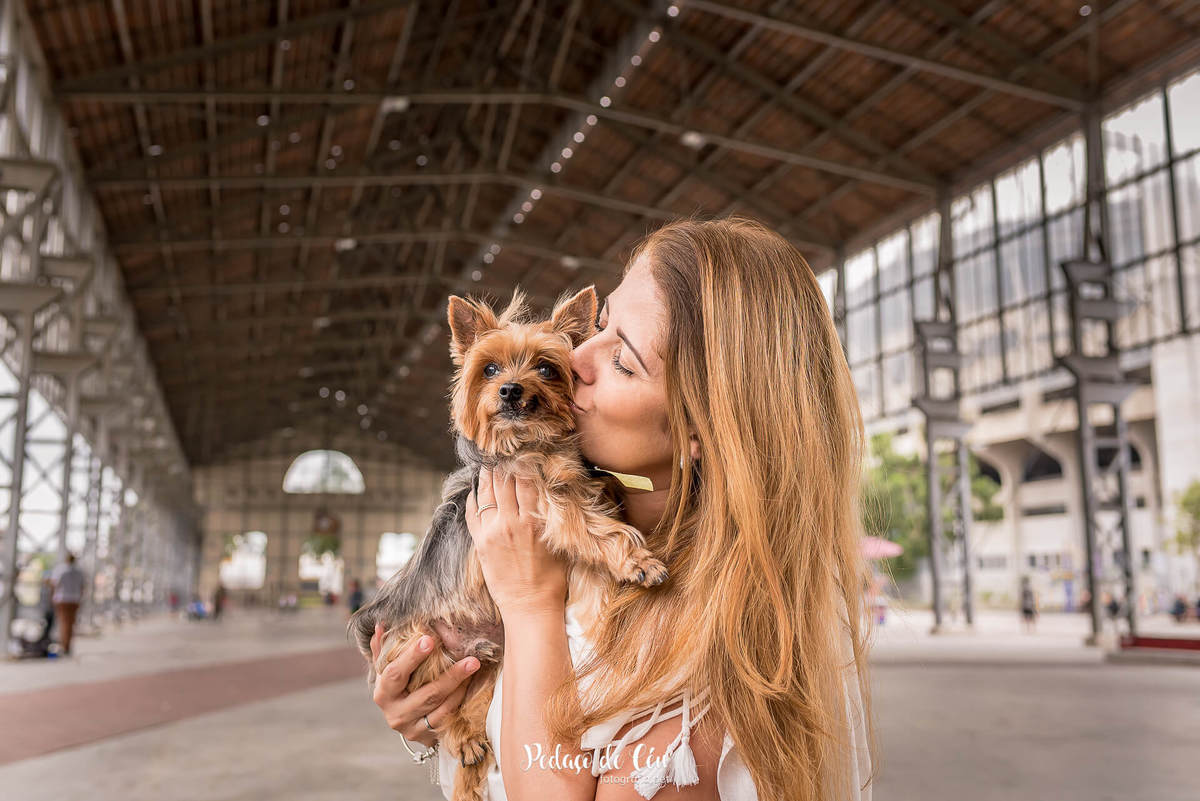 ensaio fotográfico pet família