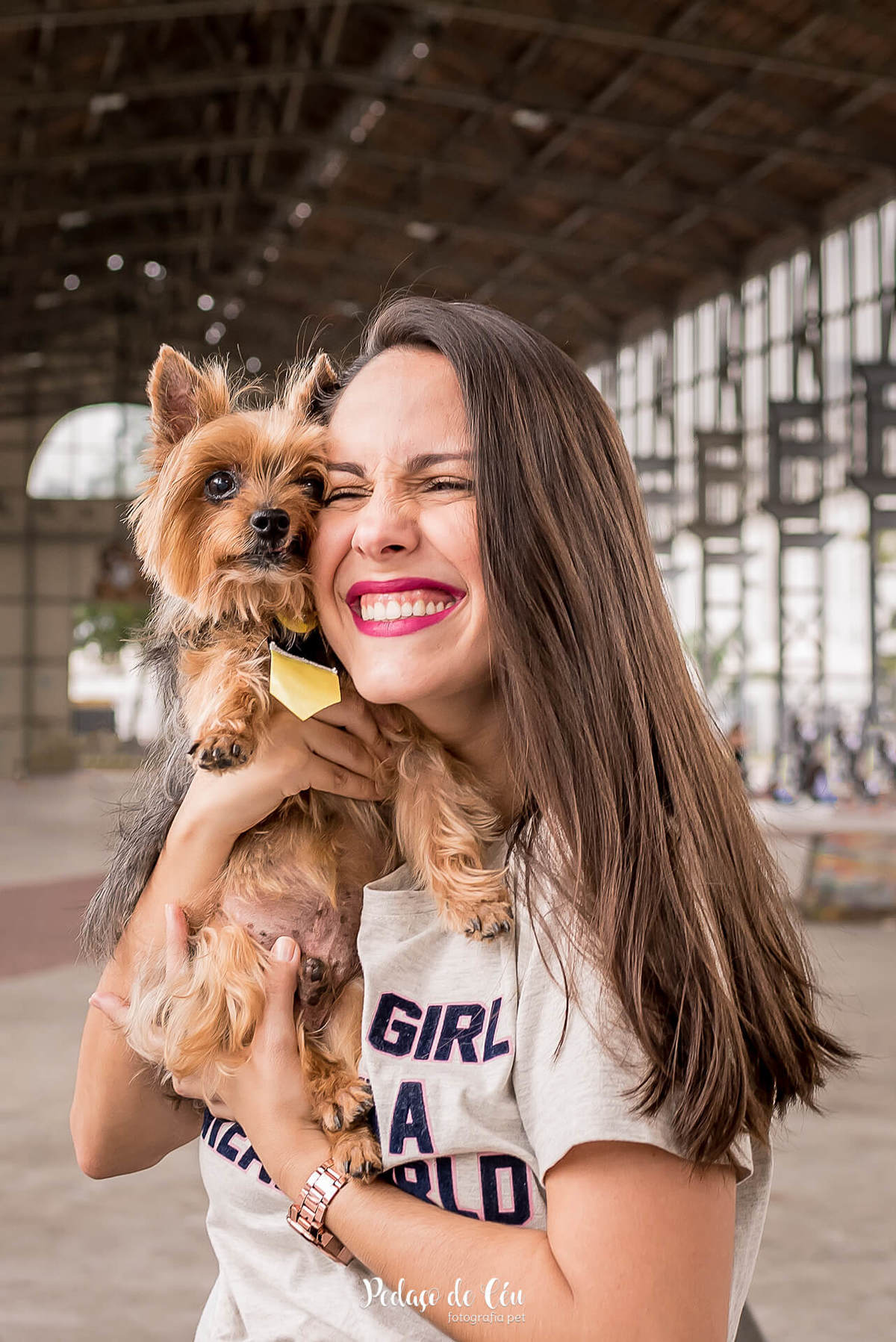 ensaio fotográfico pet família