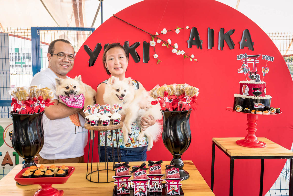 decoração festa pet