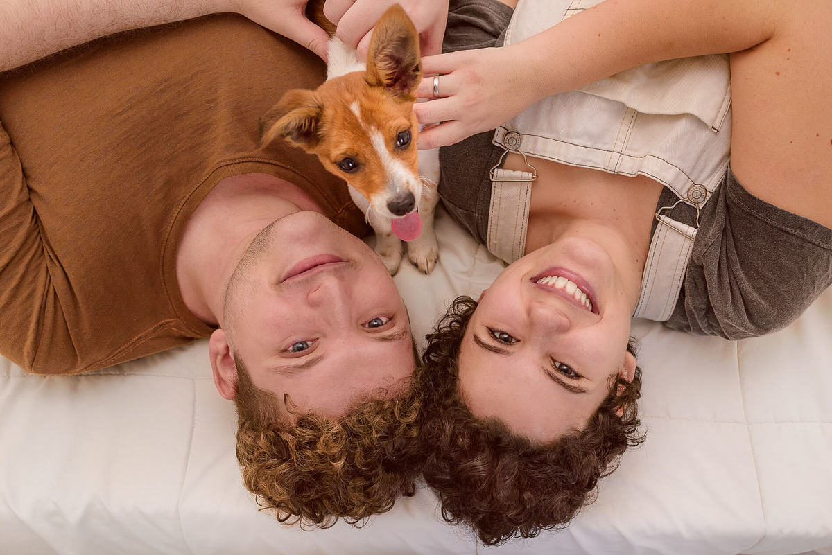 Ensaio Pet Acompanhamento em casa