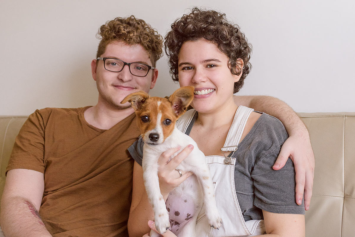 Ensaio Pet Acompanhamento em casa