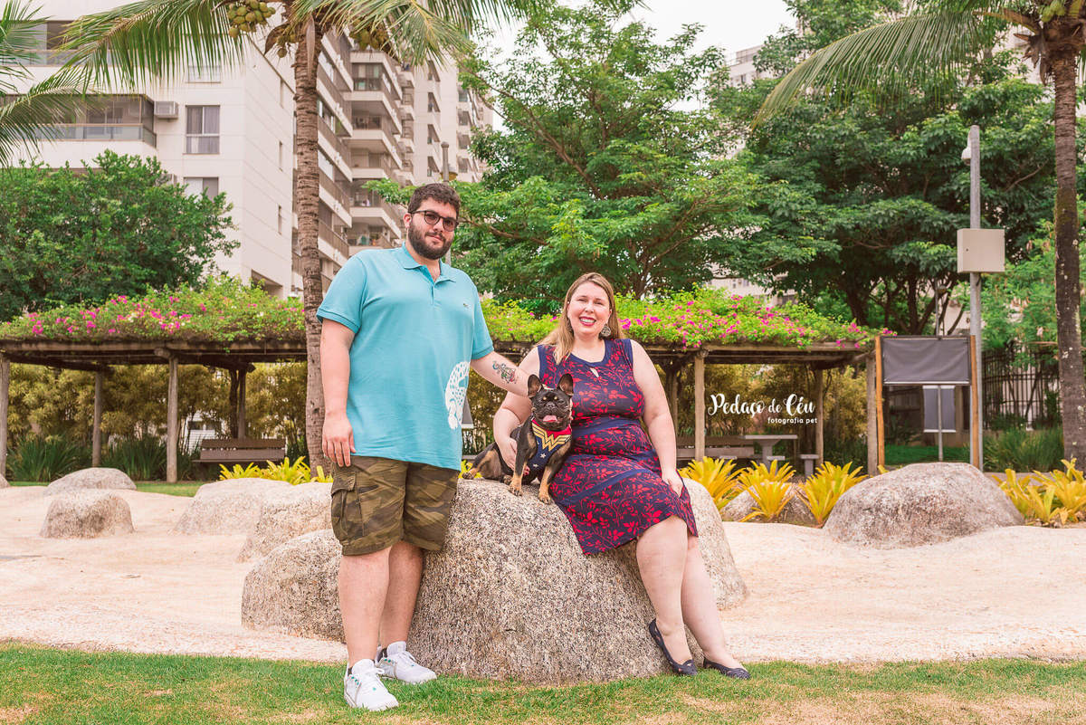 Ensaio Pet Acompanhamento parque Rio de Janeiro