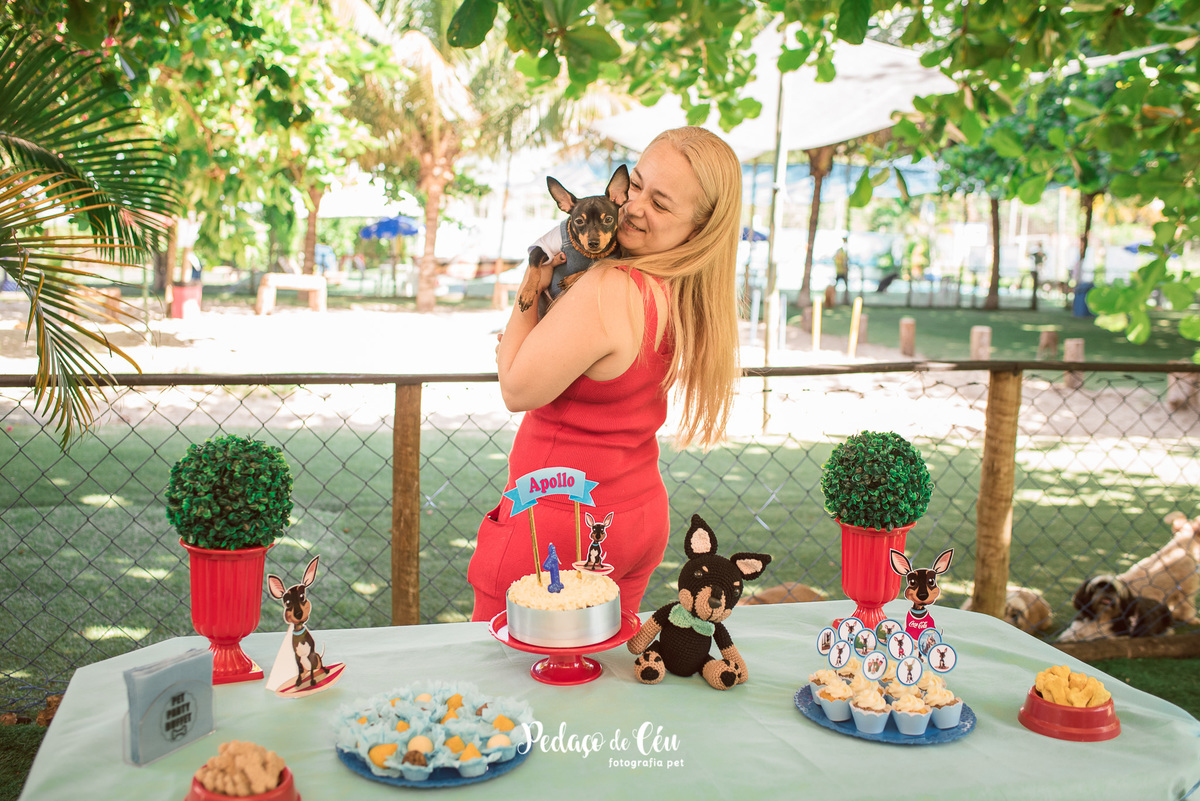Festa Pet Pinscher - Aniversário Pet Apollo