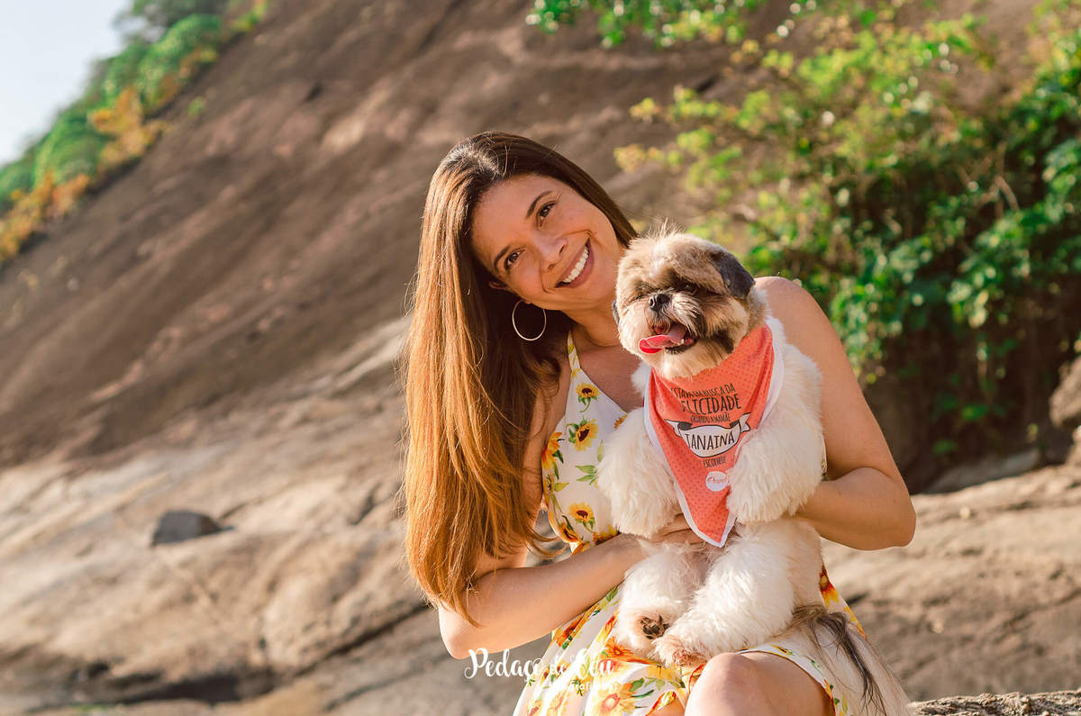 ensaio pet shihtzu praia rio de janeiro