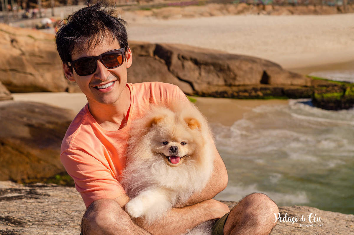 Ensaio Pet Spitz Arpoador