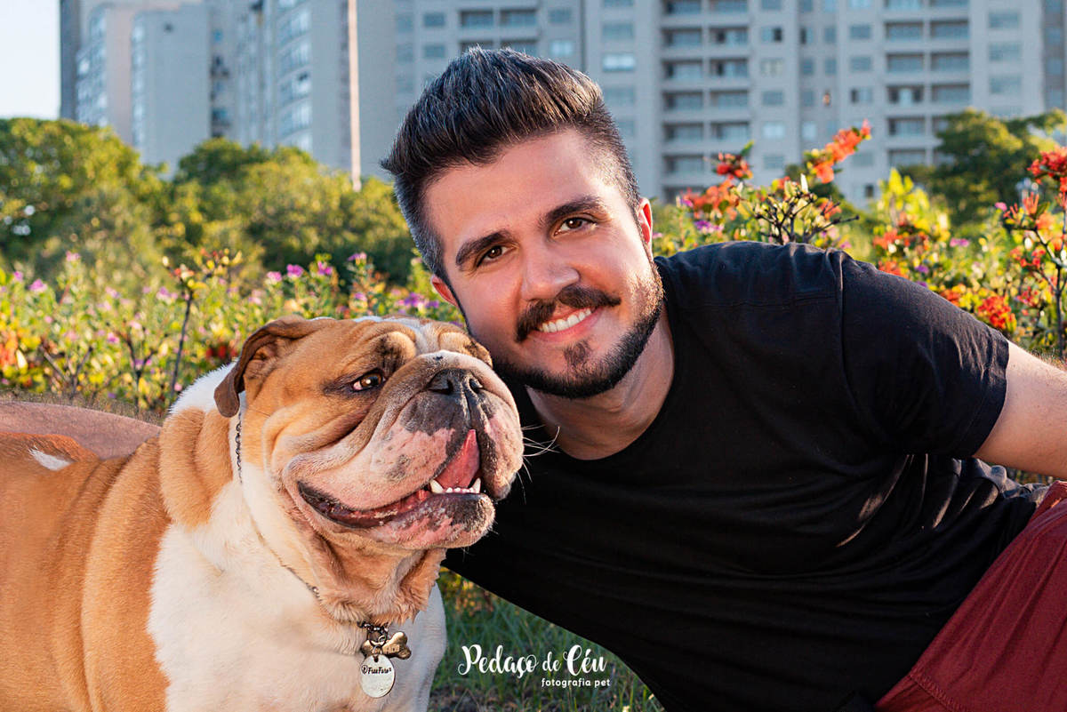 Ensaio pet bulldog Aterro do Flamengo Rio de Janeiro