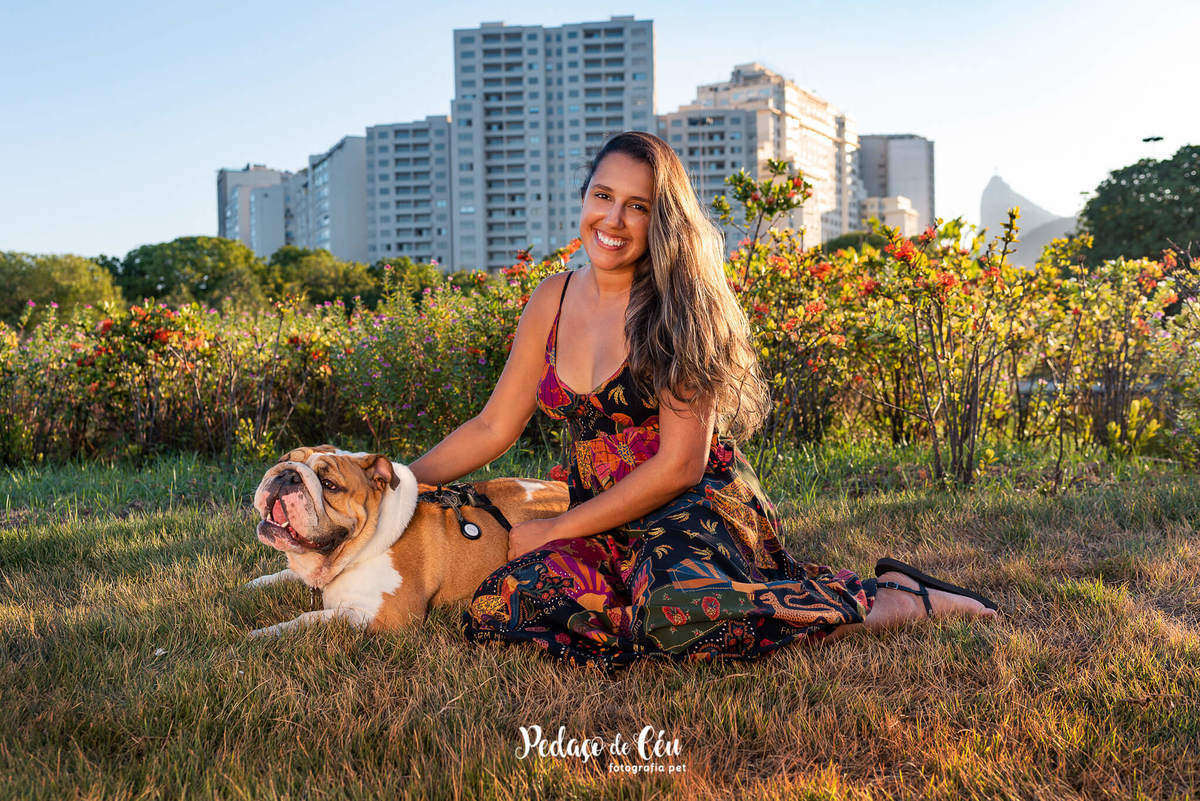 Ensaio pet bulldog Aterro do Flamengo Rio de Janeiro