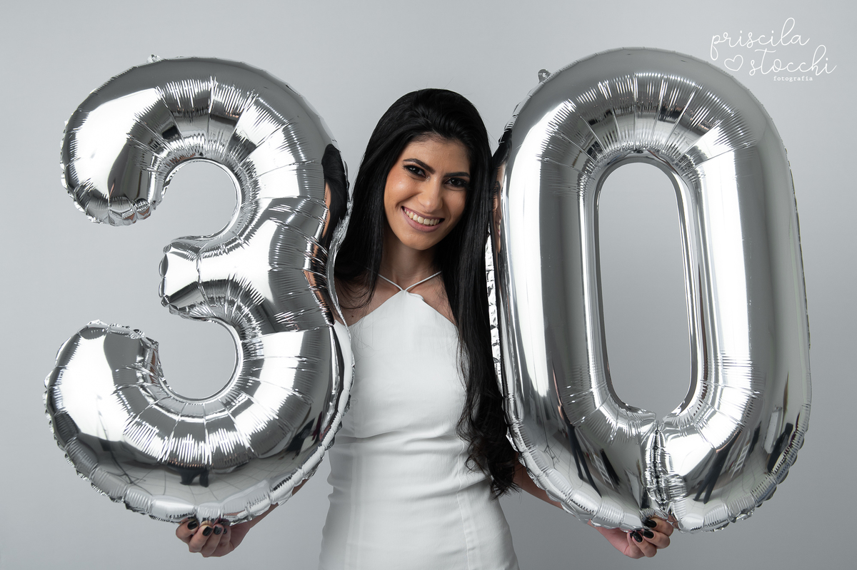Fotos de 30 anos em estúdio SP