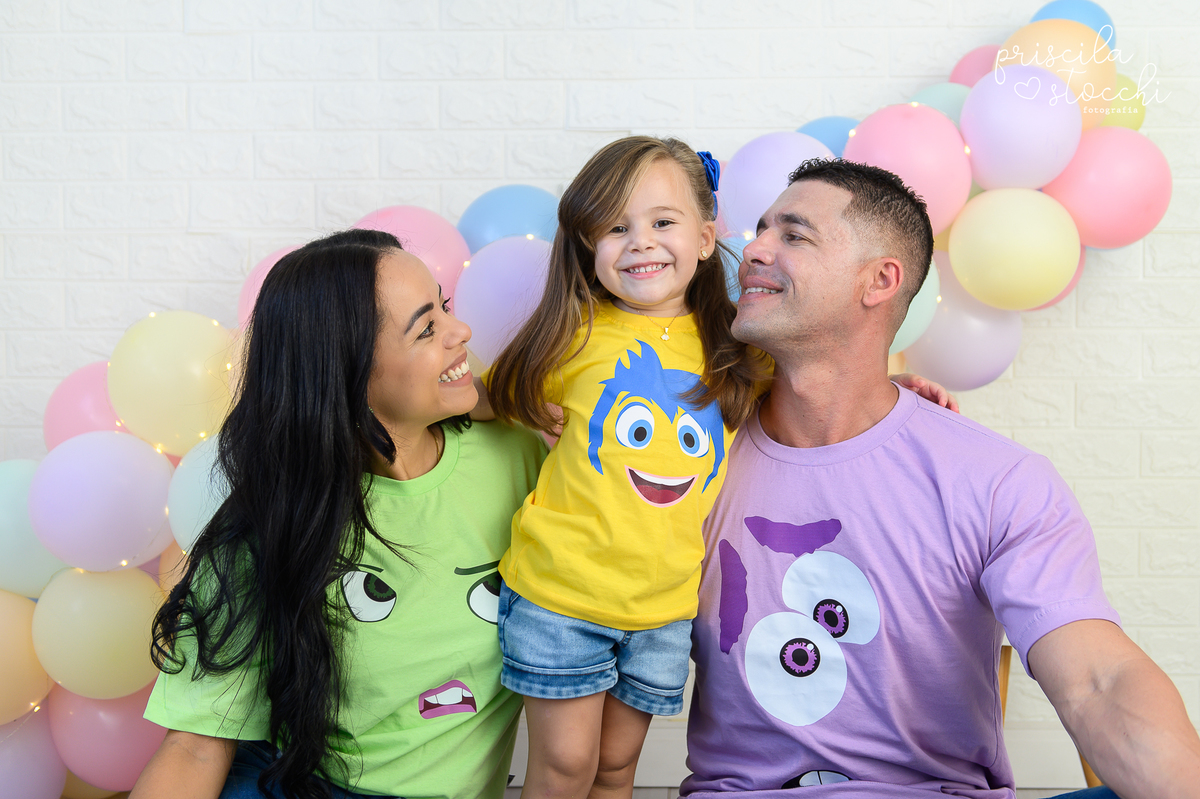 ensaio de 4 anos com os pais estúdio sp