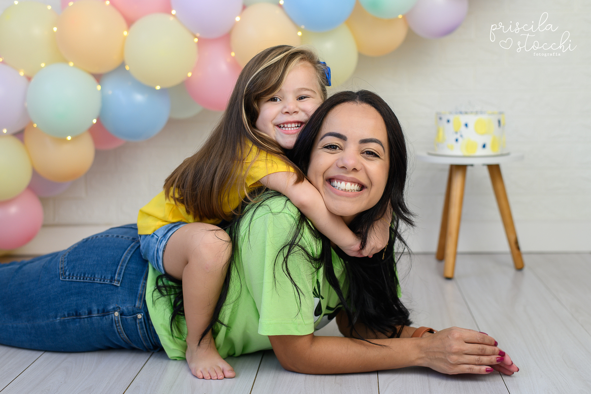 ensaio fotográfico 4 anos com a mãe sp