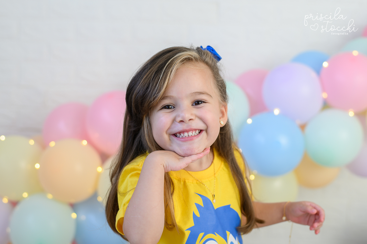 ensaio fotográfico 4 anos divertidamente estúdio