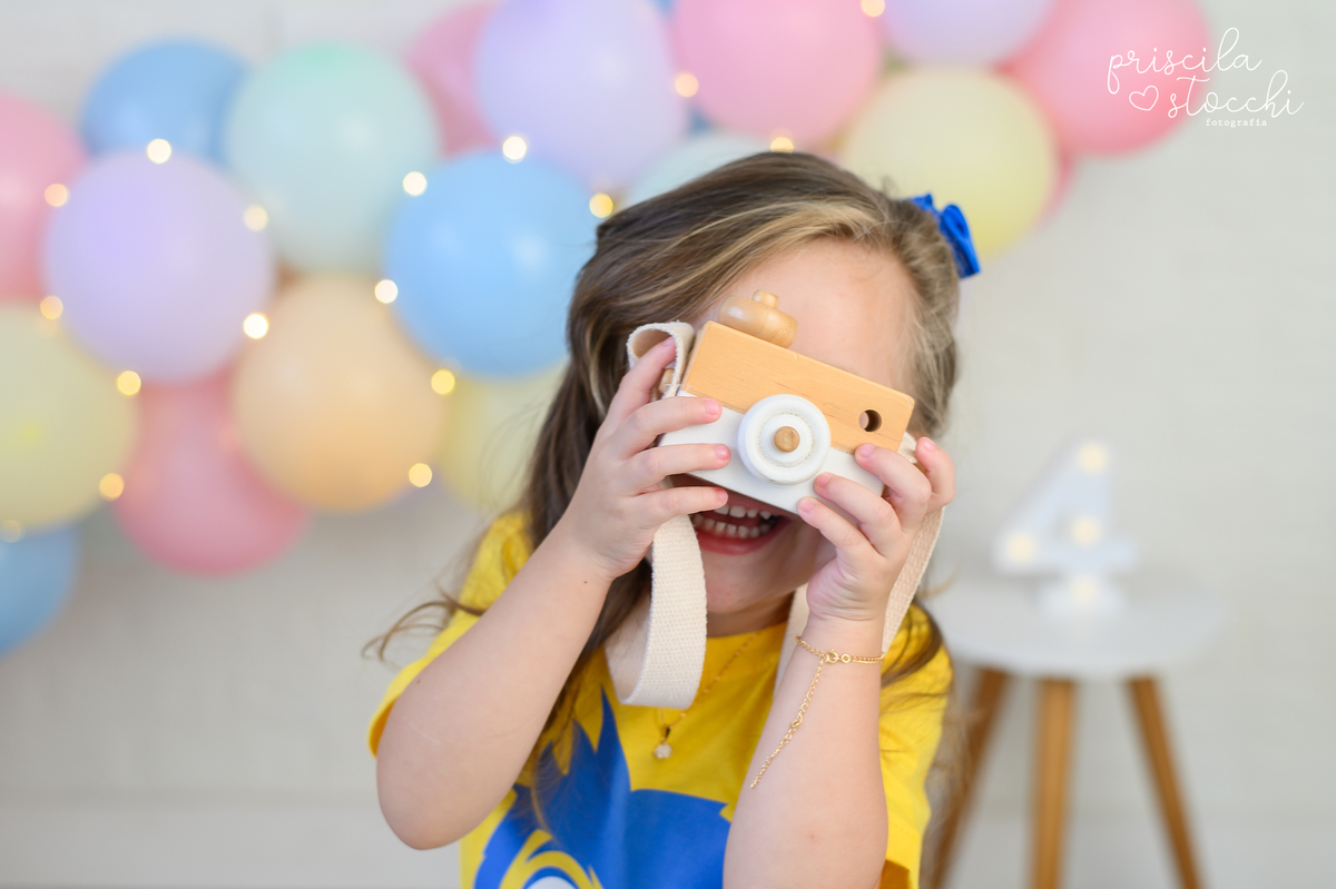 ensaio de 4 anos divertidamente sp