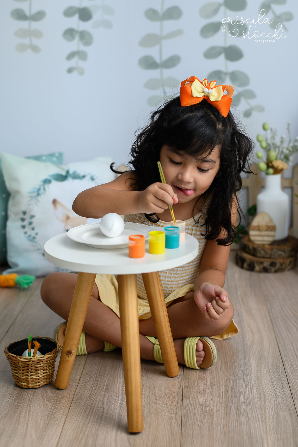 Book fotográfico infantil Páscoa