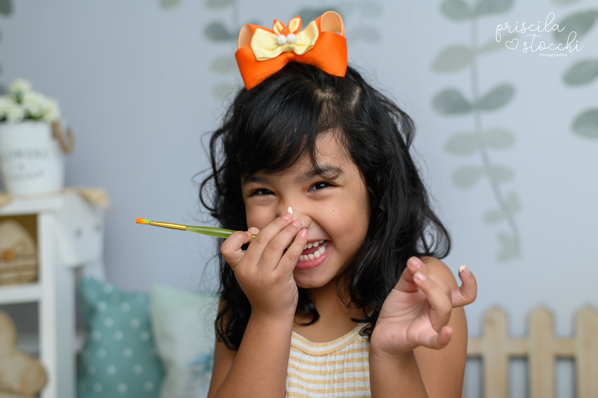 Ensaio Fotográfico com Tintas Infantil SP