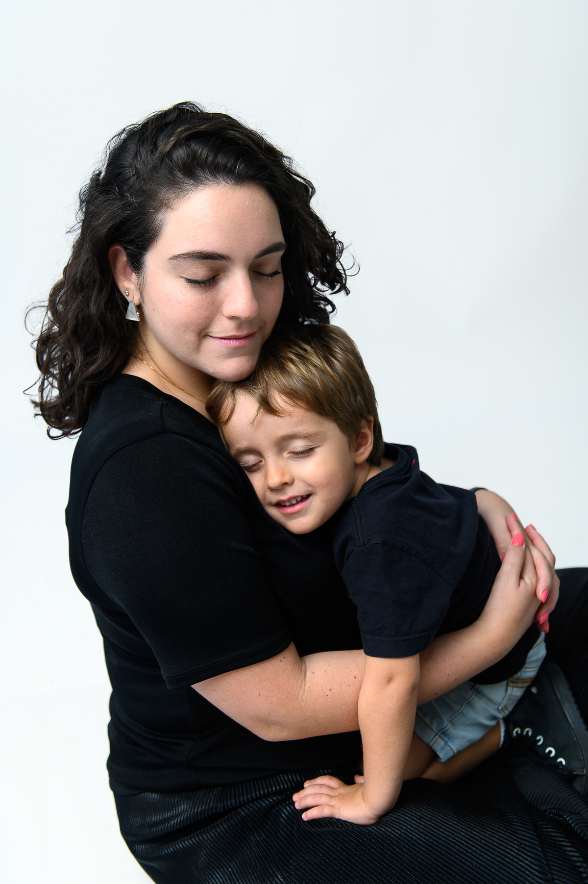 ensaio mãe e filho estúdio são paulo